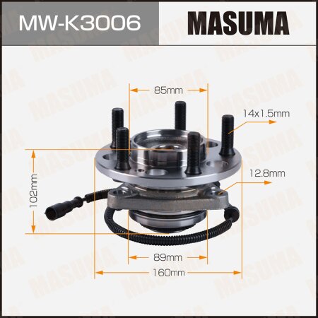 Wheel hub assembly Masuma, MW-K3006