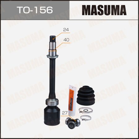 CV joint  (inner) Masuma, TO-156