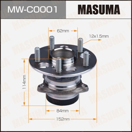 Wheel hub assembly Masuma, MW-C0001