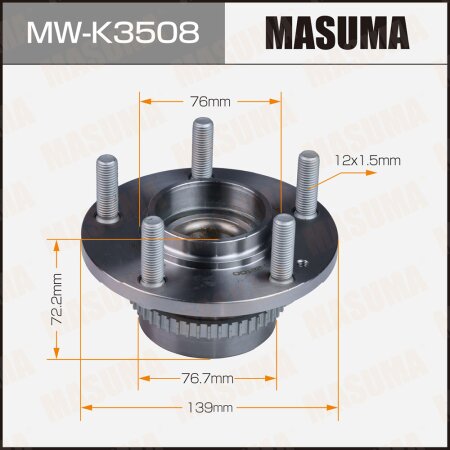 Wheel hub assembly Masuma, MW-K3508