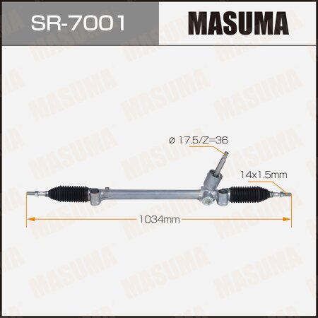 Gear assy, steering, SR-7001