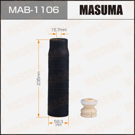 Shock absorber boot Masuma (plastic), MAB-1106