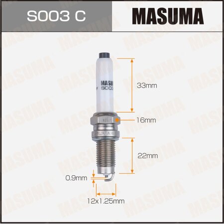 Spark plug nickel ZKER6A-10EG(96596) Masuma, S003C