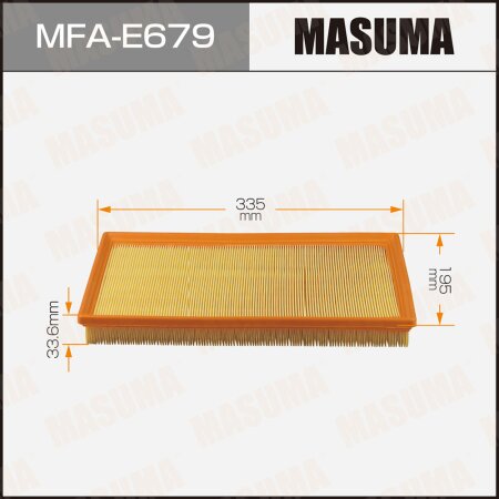 Air filter Masuma, MFA-E679