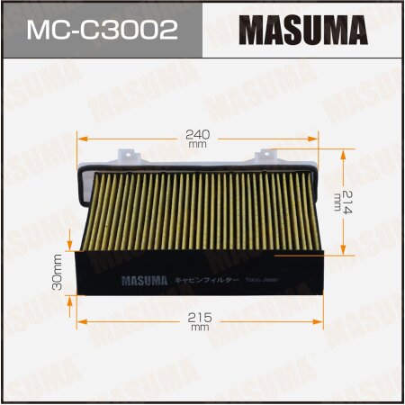 Cabin air filter Masuma, MC-C3002