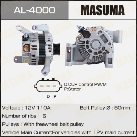 Alternator, AL-4000