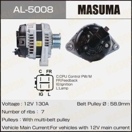 Alternator, AL-5008