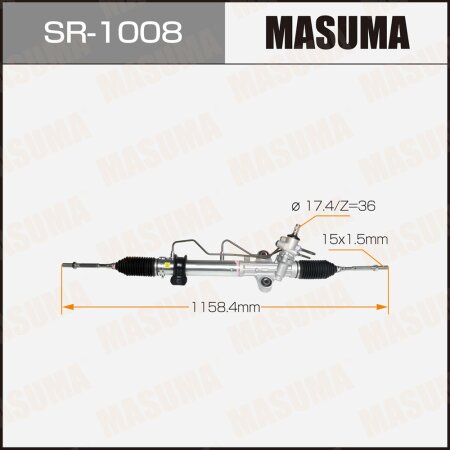 Gear assy, steering, SR-1008