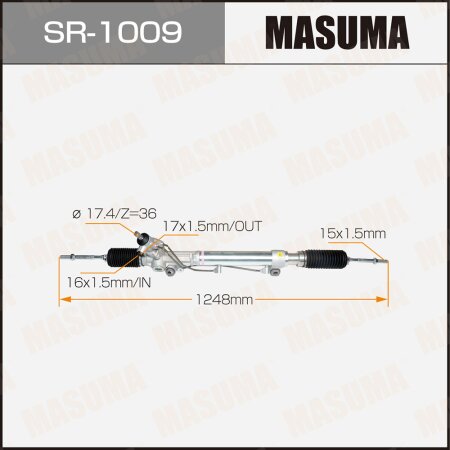 Gear assy, steering, SR-1009