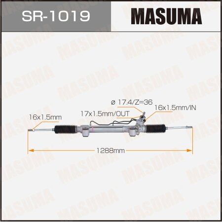 Gear assy, steering, SR-1019