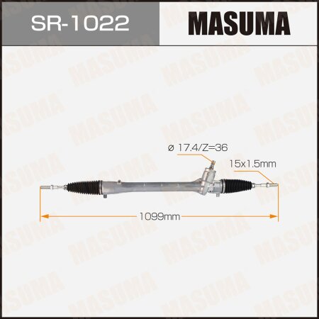 Gear assy, steering, SR-1022