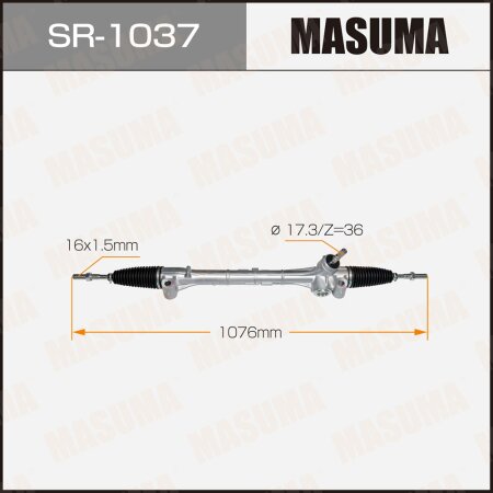 Gear assy, steering, SR-1037