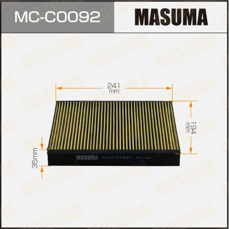 Cabin air filter Masuma, MC-C0092