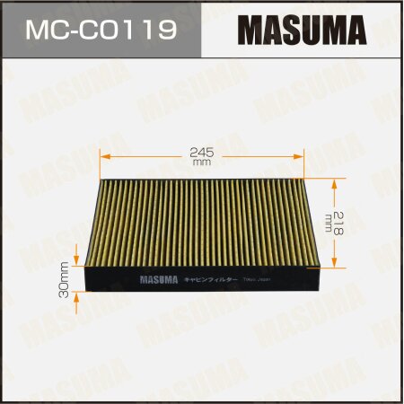 Cabin air filter Masuma, MC-C0119