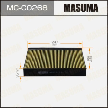 Cabin air filter Masuma, MC-C0268