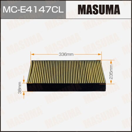 Cabin air filter Masuma charcoal, MC-E4147CL