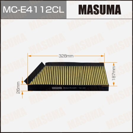 Cabin air filter Masuma charcoal, MC-E4112CL