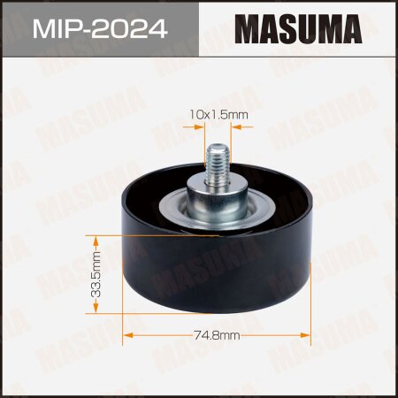 Drive belt idler pulley Masuma, MIP-2024