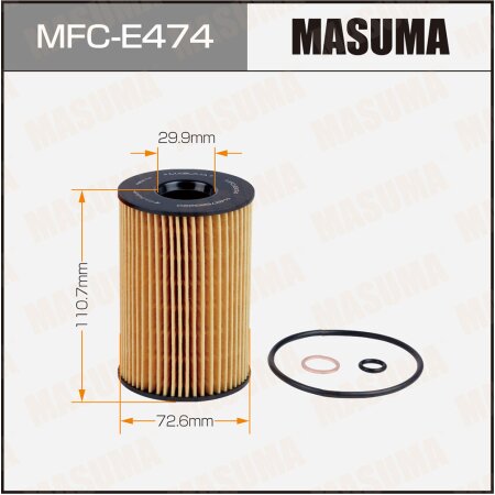 Oil filter Masuma, MFC-E474