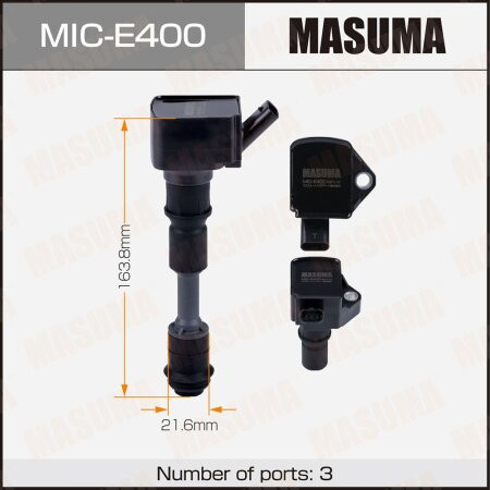 Ignition coil Masuma, MIC-E400