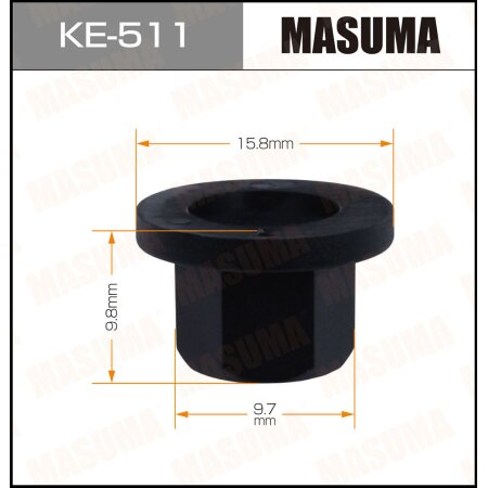 Retainer clip Masuma plastic, KE-511