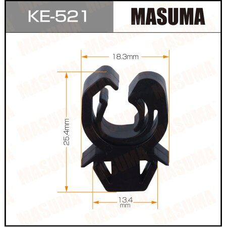 Retainer clip Masuma plastic, KE-521