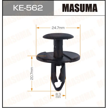 Retainer clip Masuma plastic, KE-562