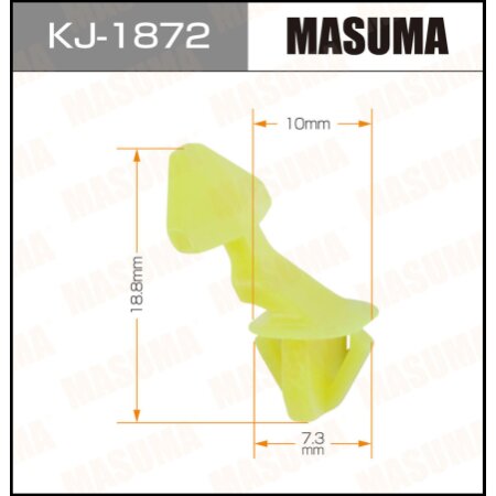 Retainer clip Masuma plastic, KJ-1872