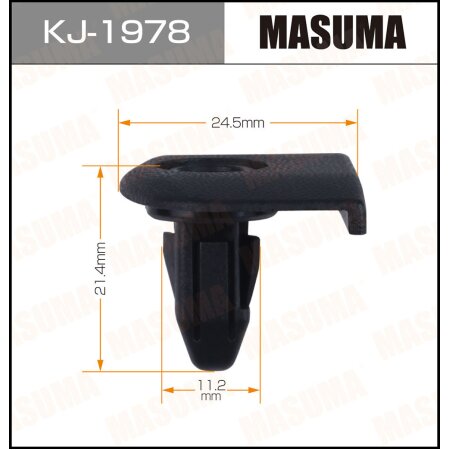 Retainer clip Masuma plastic, KJ-1978