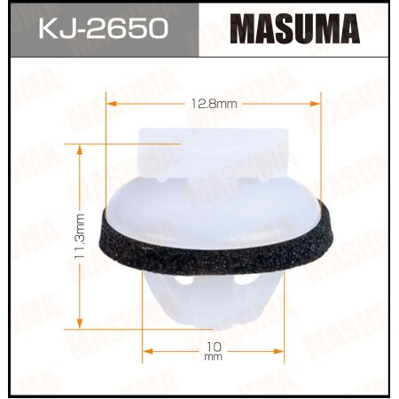 Retainer clip Masuma plastic, KJ-2650