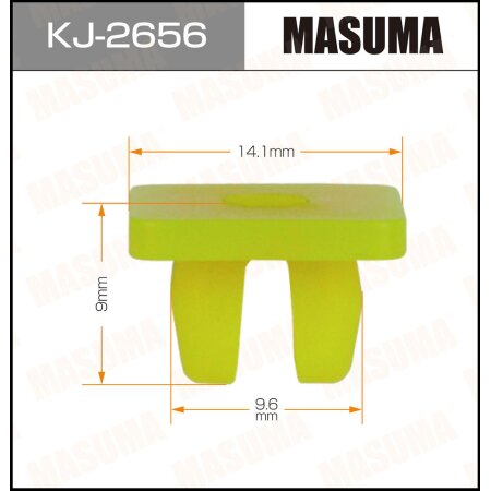 Retainer clip Masuma plastic, KJ-2656