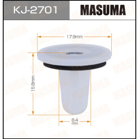 Retainer clip Masuma plastic, KJ-2701