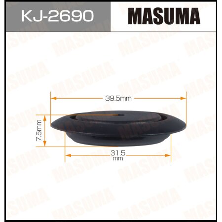 Retainer clip Masuma plastic, KJ-2690