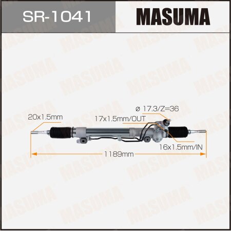 Gear assy, steering, SR-1041