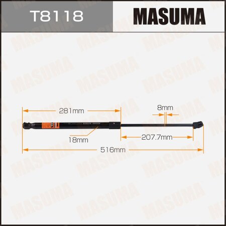 Gas spring trunk(tailgate), T8118