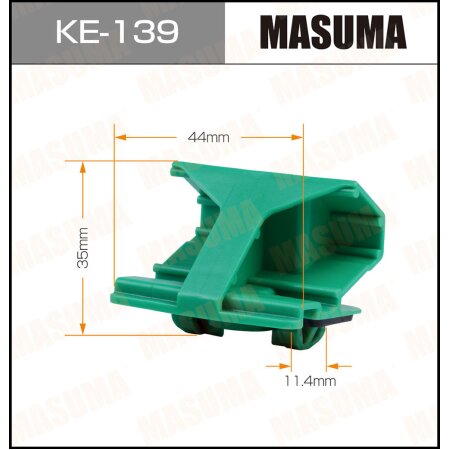 Retainer clip Masuma plastic, KE-139