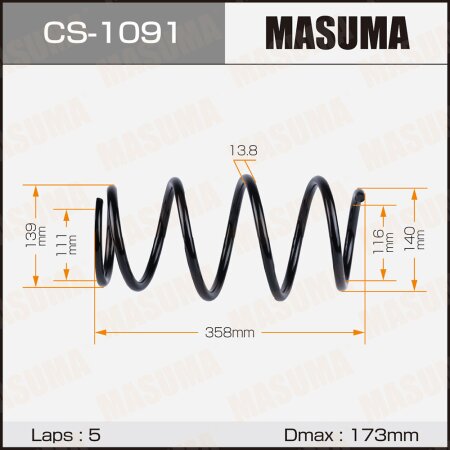 Coil spring Masuma, CS-1091