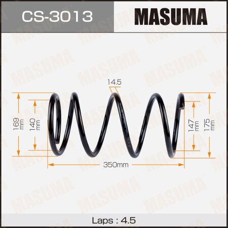 Coil spring Masuma, CS-3013