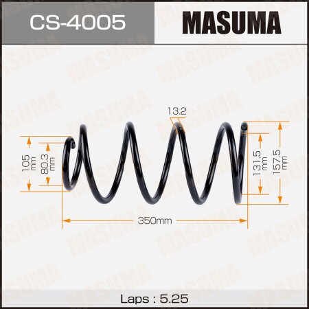 Coil spring Masuma, CS-4005