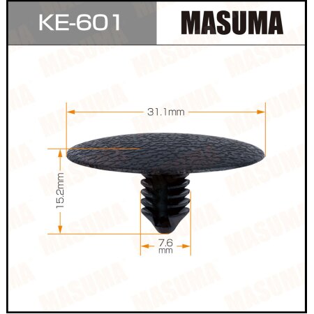 Retainer clip Masuma plastic, KE-601