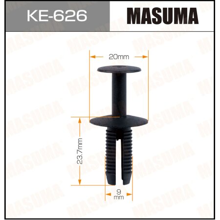 Retainer clip Masuma plastic, KE-626