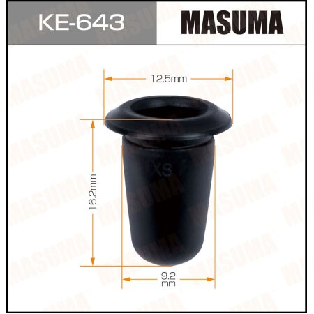 Retainer clip Masuma plastic, KE-643