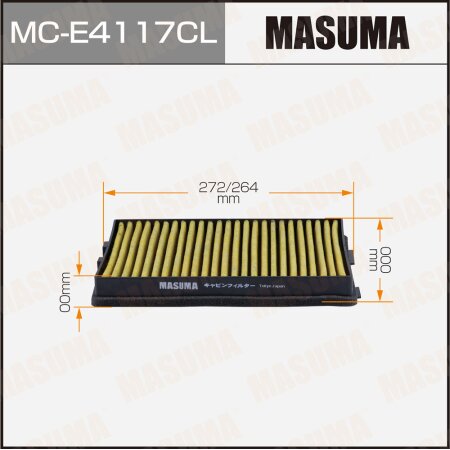 Cabin air filter Masuma charcoal, MC-E4117CL