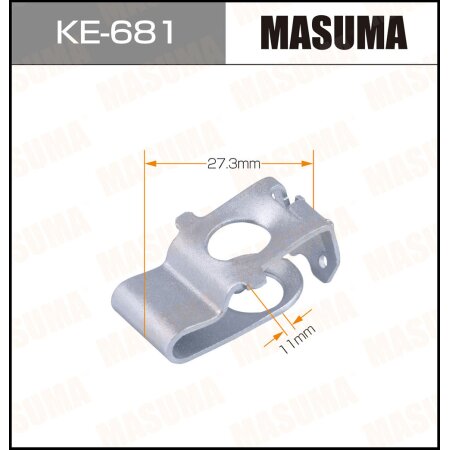 Retainer clip Masuma plastic, KE-681