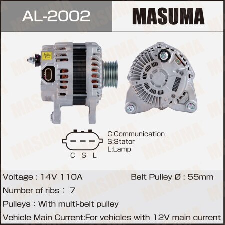 Alternator, AL-2002