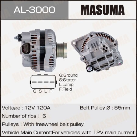 Alternator, AL-3000