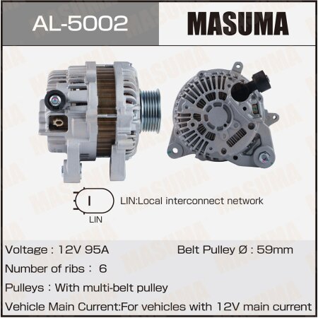 Alternator, AL-5002