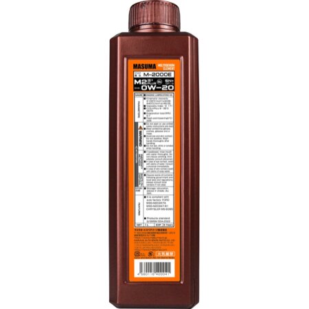 Engine oil MASUMA 0W20 M2 SN+/GF-5 gasoline, synthetic 1L, M-2000E