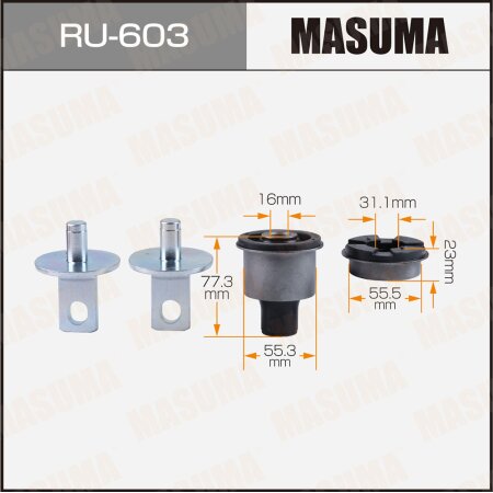 Silent block suspension bush Masuma, RU-603