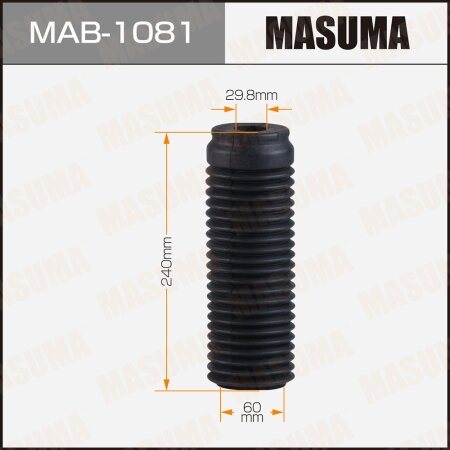 Shock absorber boot Masuma (plastic), MAB-1081